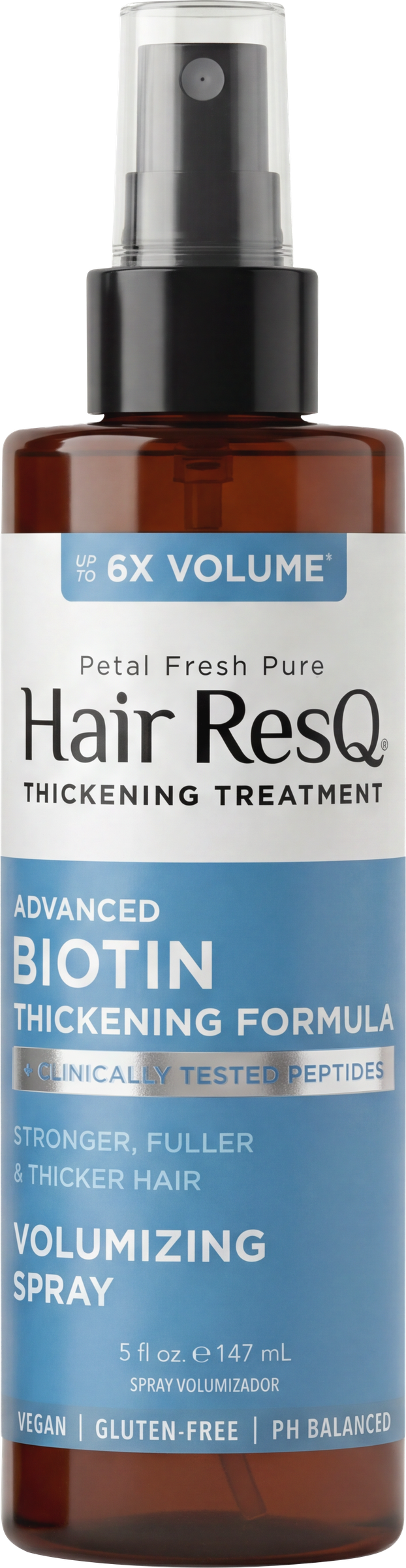 Hair ResQ Volumizing Pro-Growth Spray, front of bottle
